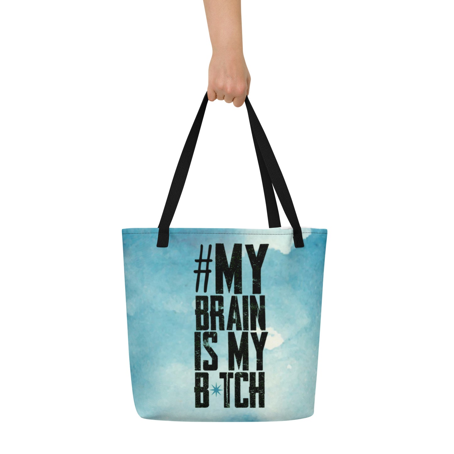 CH My Brain Large Tote Bag