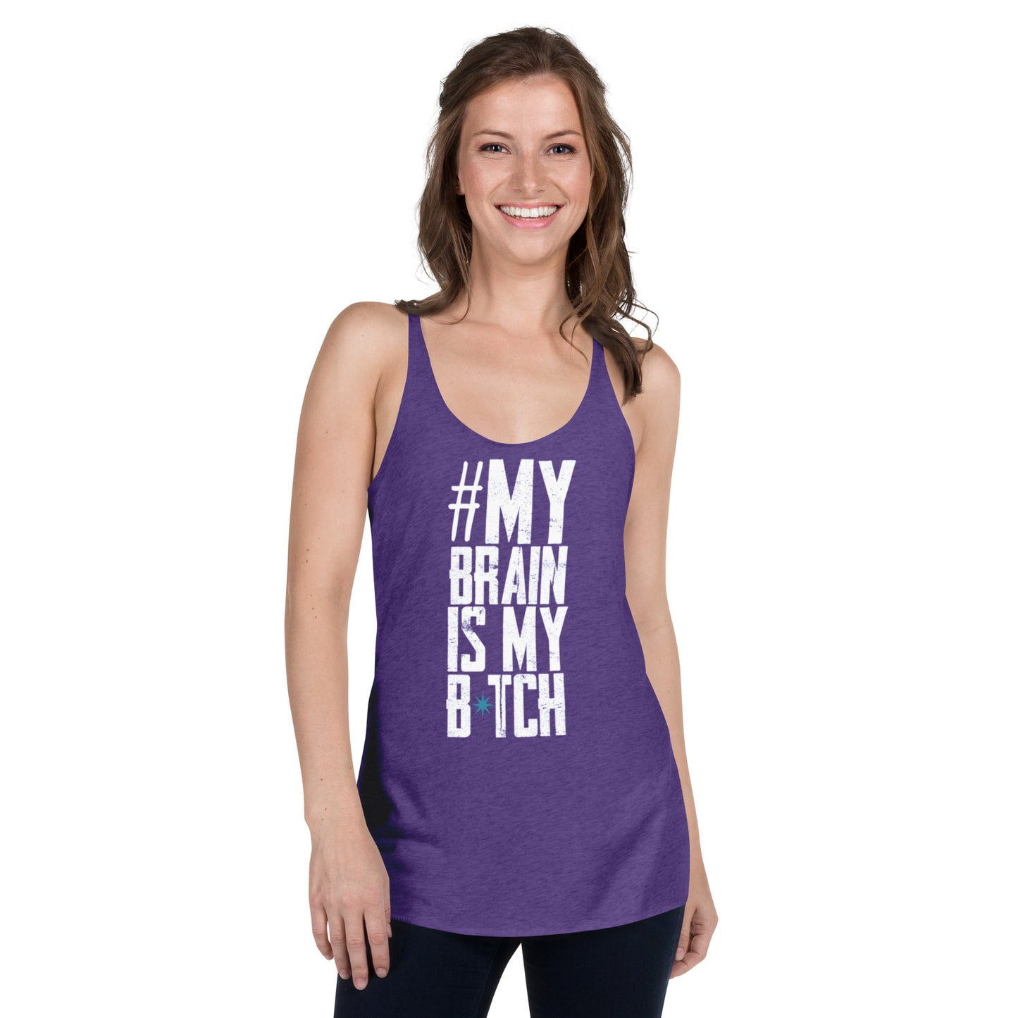 CH My Brain Women's Racerback Tank