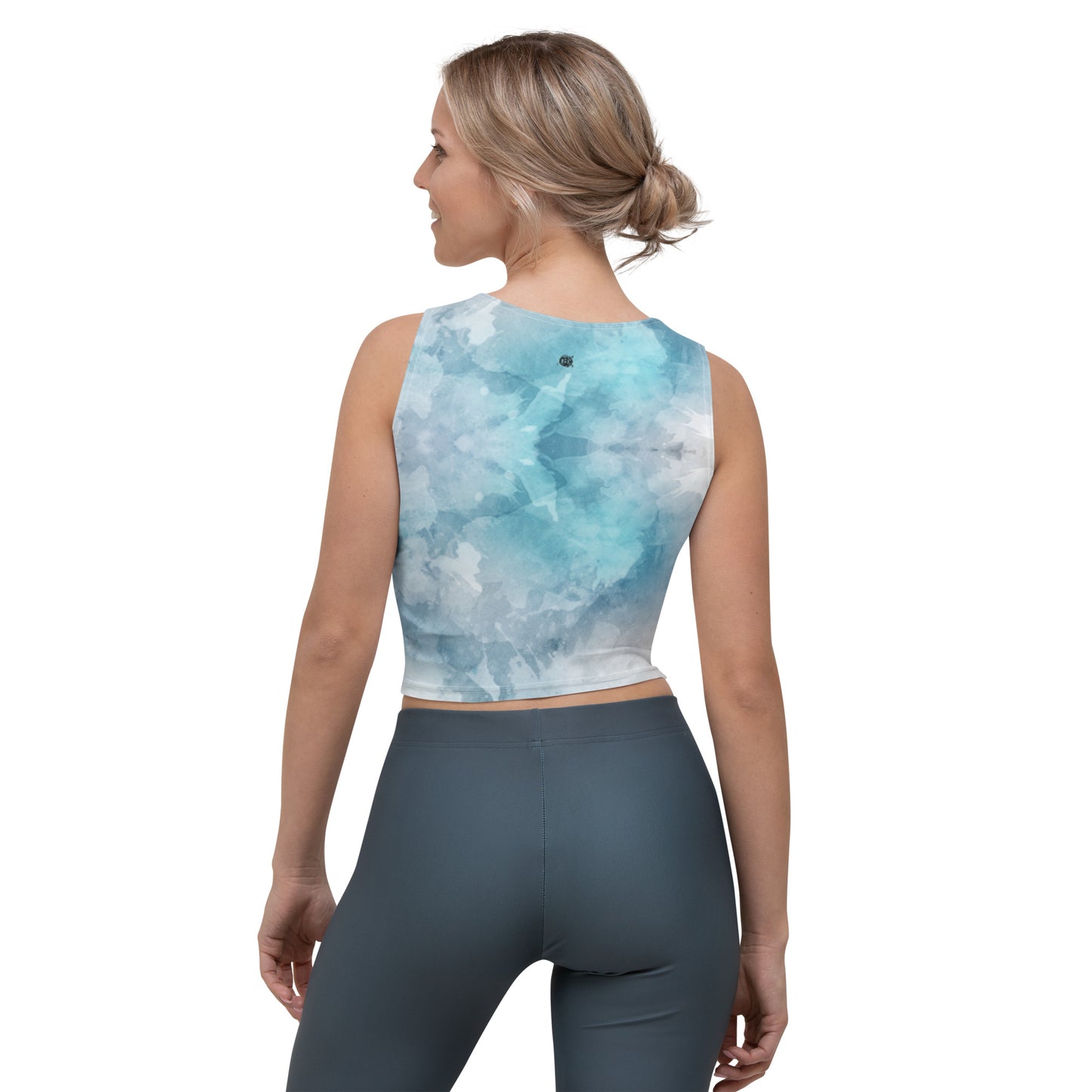 To Dye For Sky Crop Top