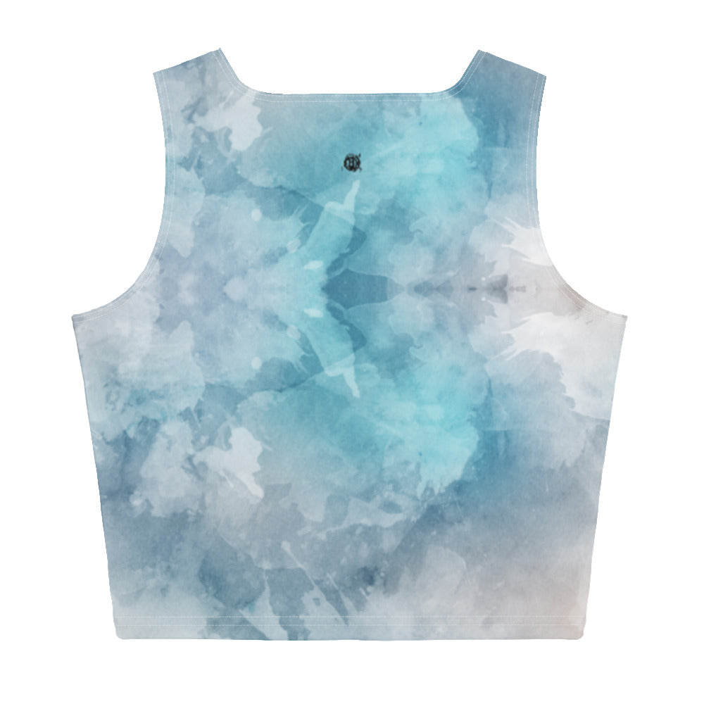 To Dye For Sky Crop Top