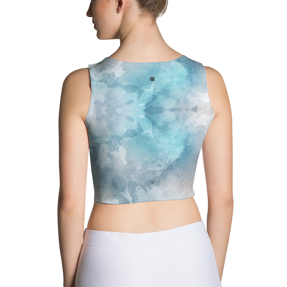 To Dye For Sky Crop Top