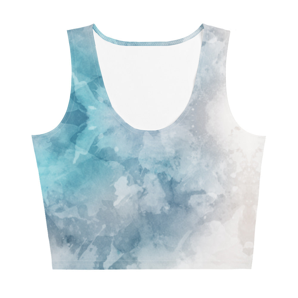 To Dye For Sky Crop Top
