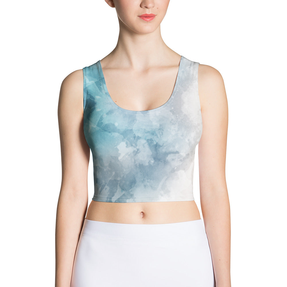 To Dye For Sky Crop Top