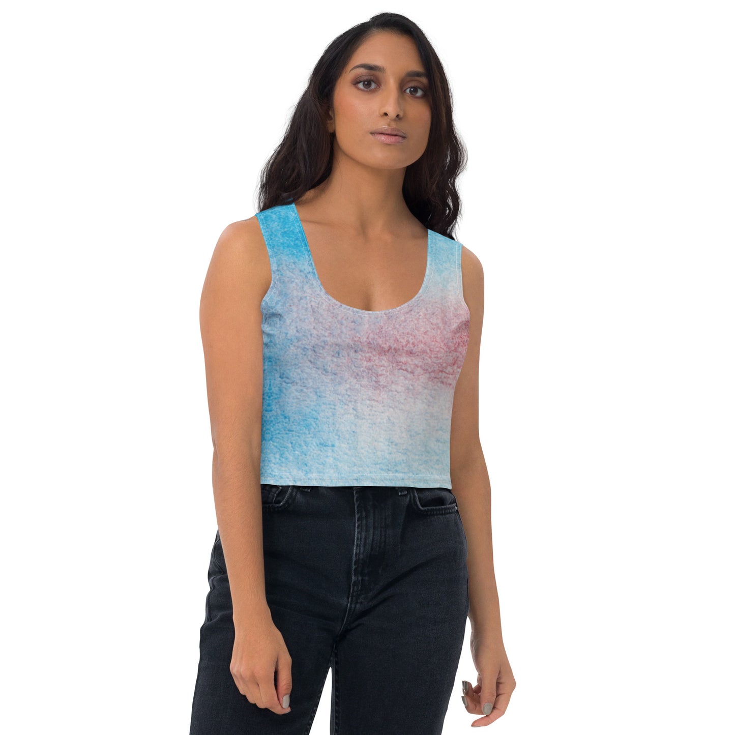 To Dye For America Crop Top