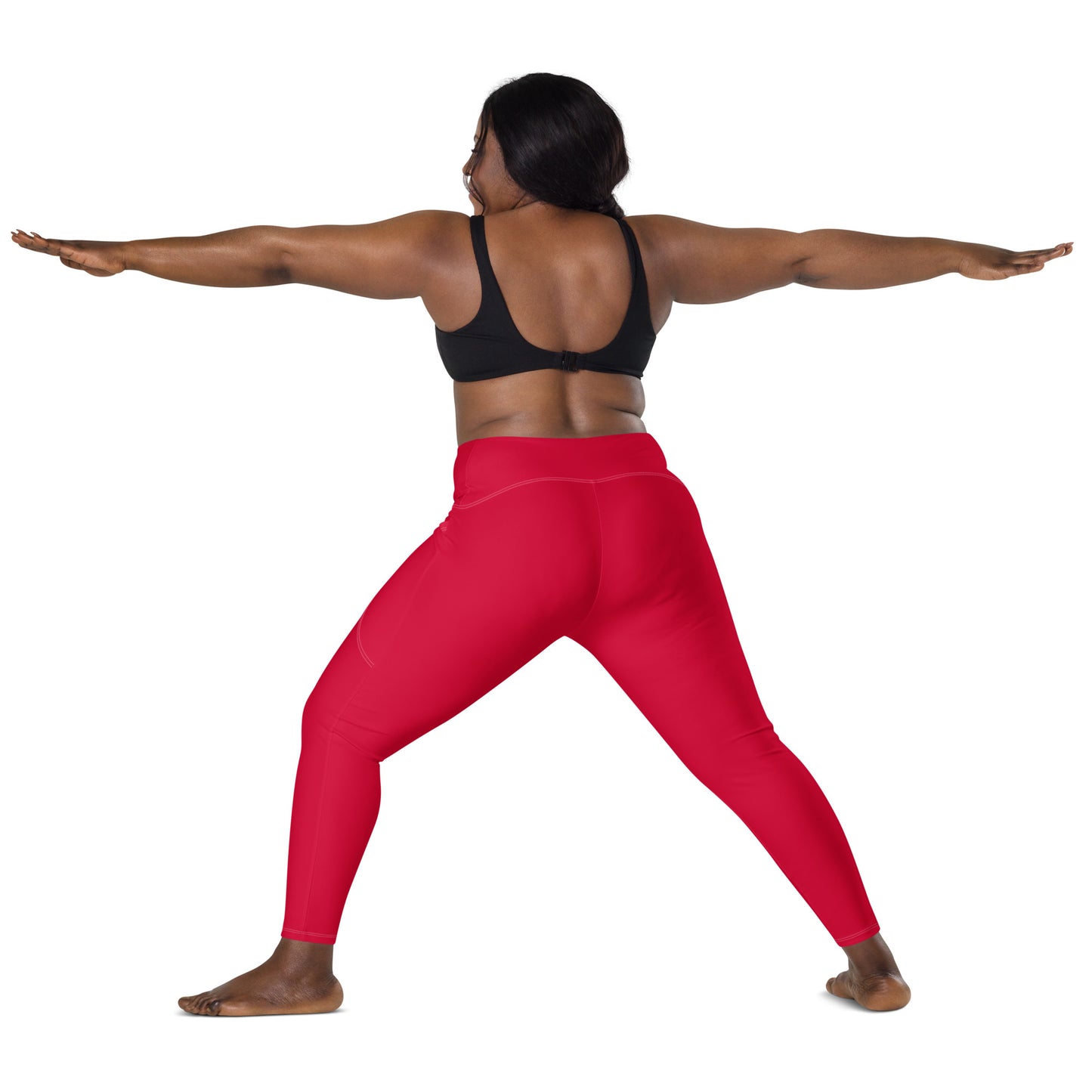 Magenta Leggings with pockets