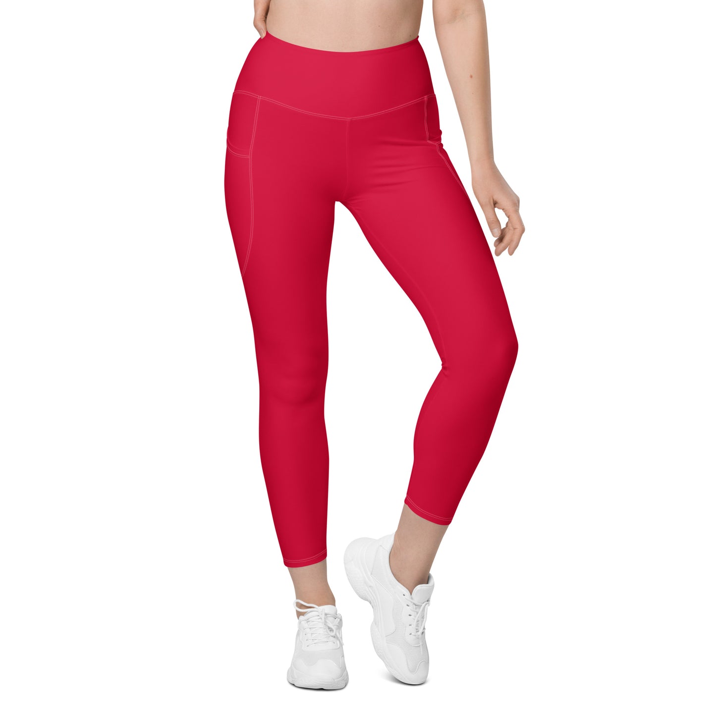 Magenta Leggings with pockets