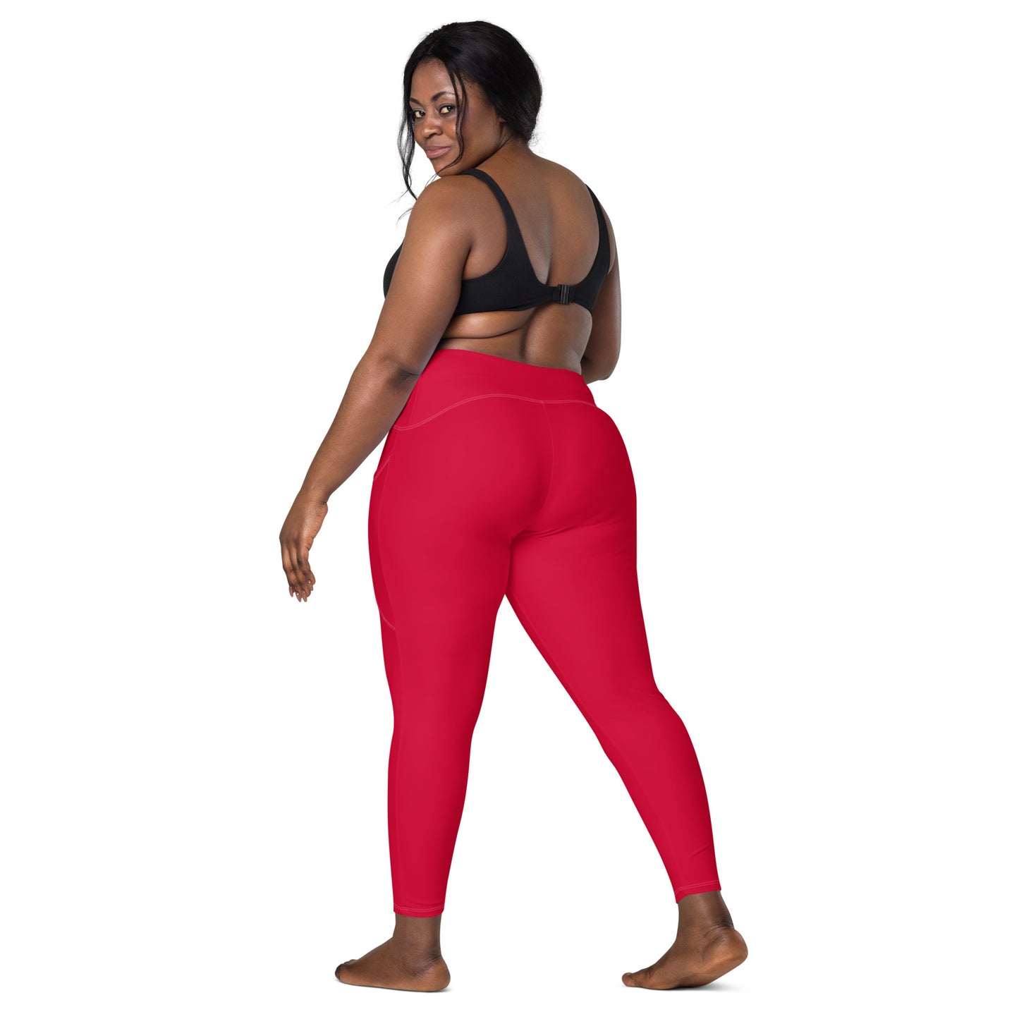 Magenta Leggings with pockets