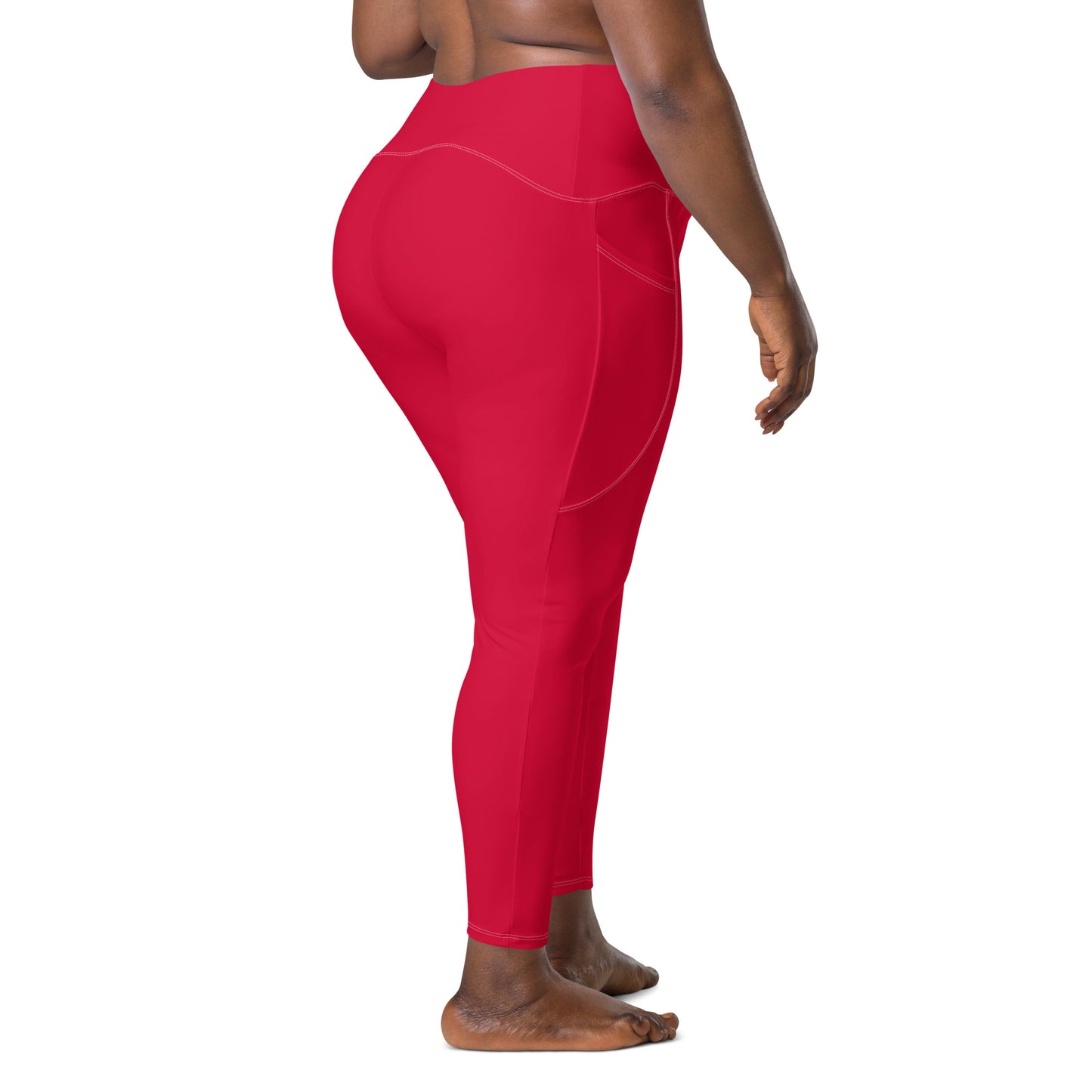 Magenta Leggings with pockets