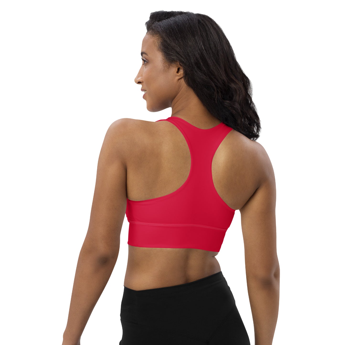 Magenta Seamless sports bra
