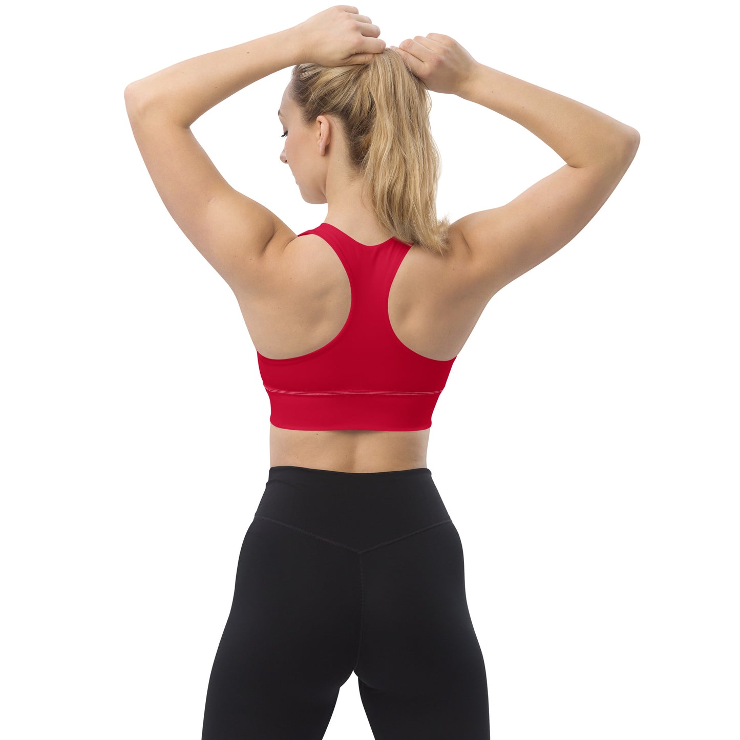 Magenta Seamless sports bra
