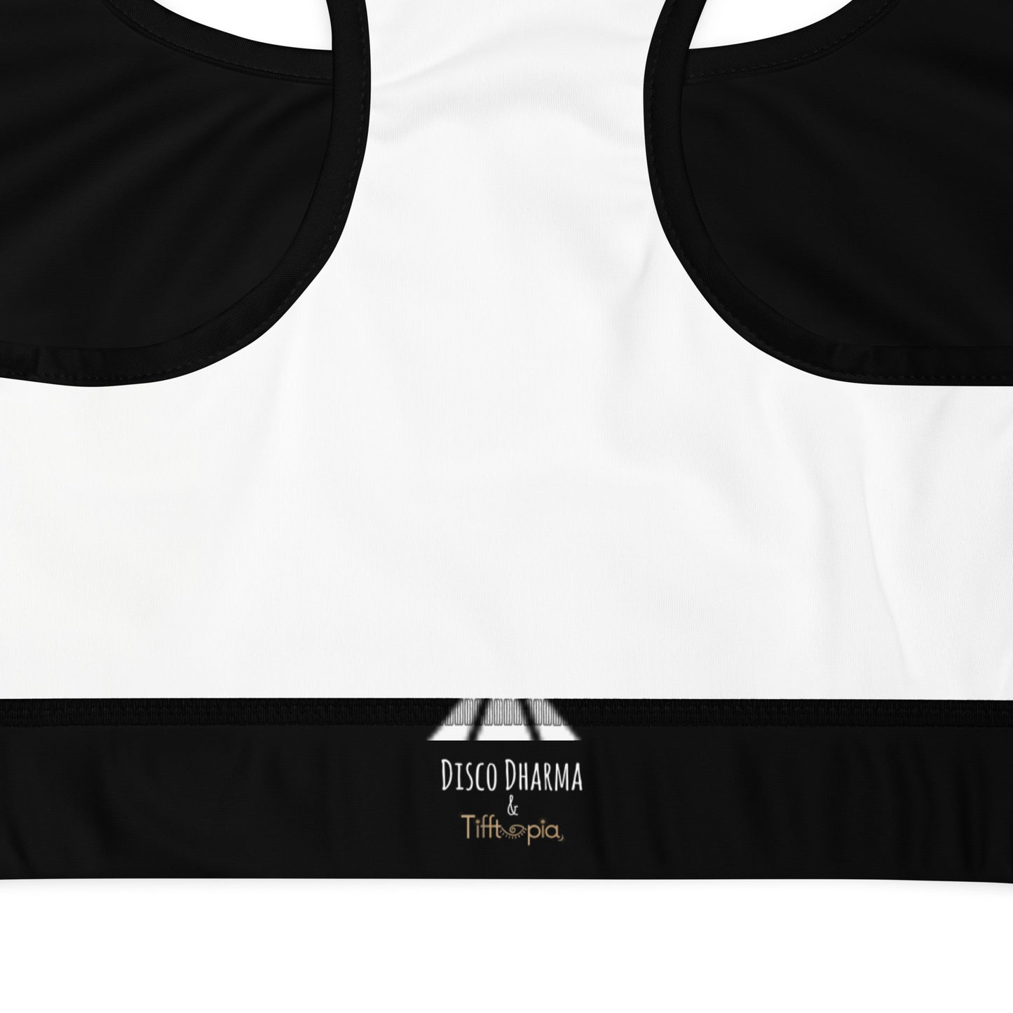 Diamond Blk Padded Sports Bra