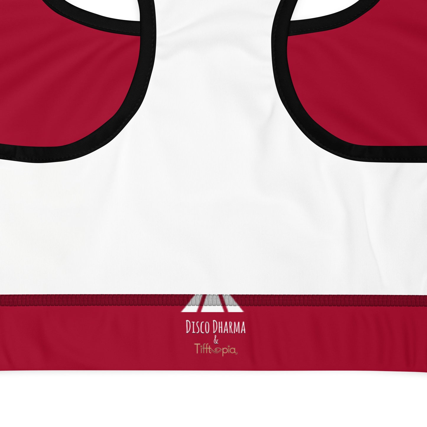 Diamond Red Sports Bra