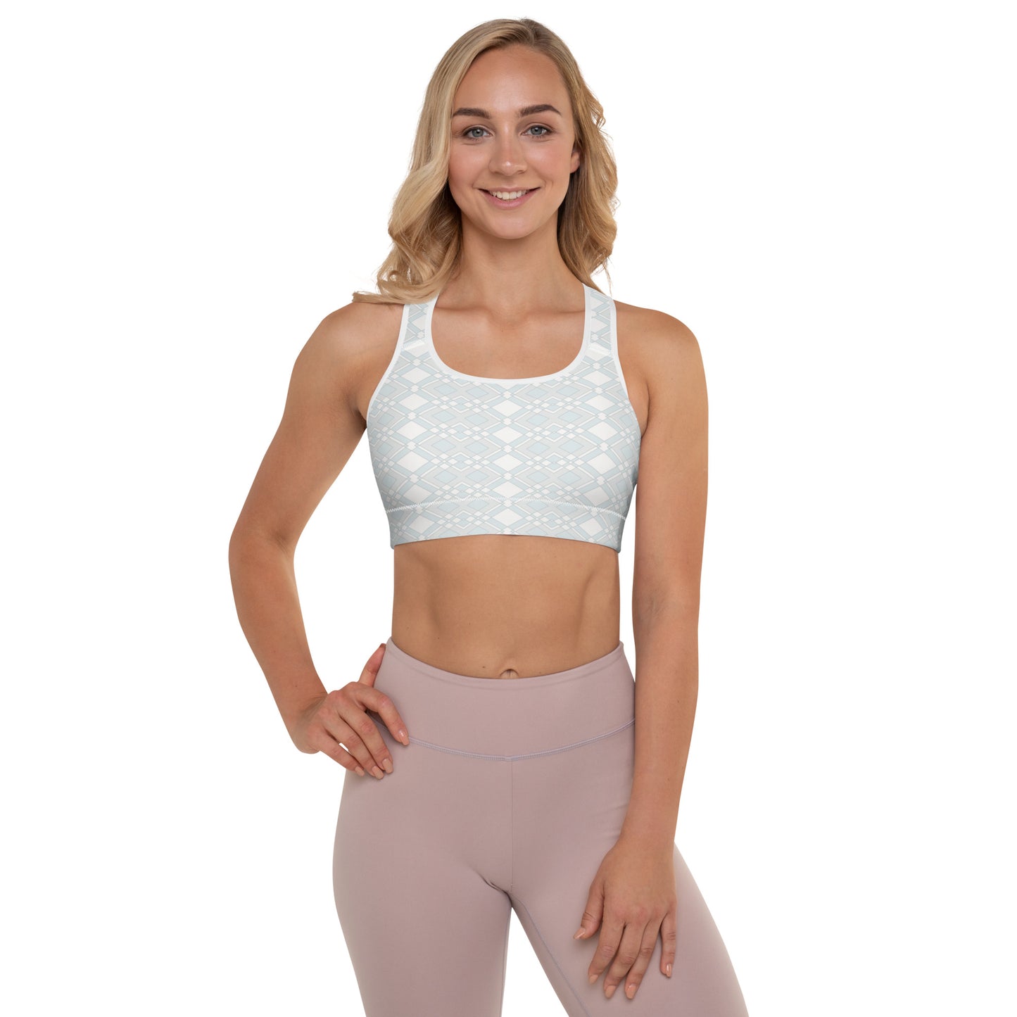 Cerulean Padded Sports Bra