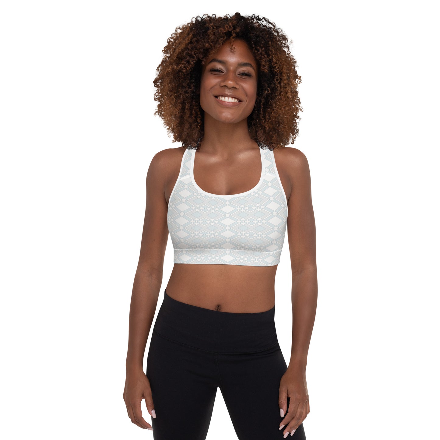 Cerulean Padded Sports Bra