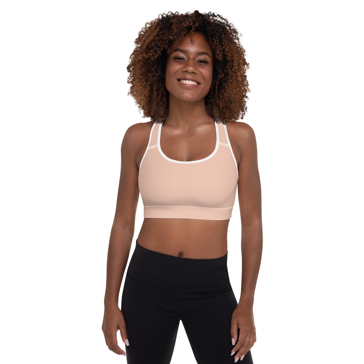 Tifftopia Diamond Sand Padded Sports Bra