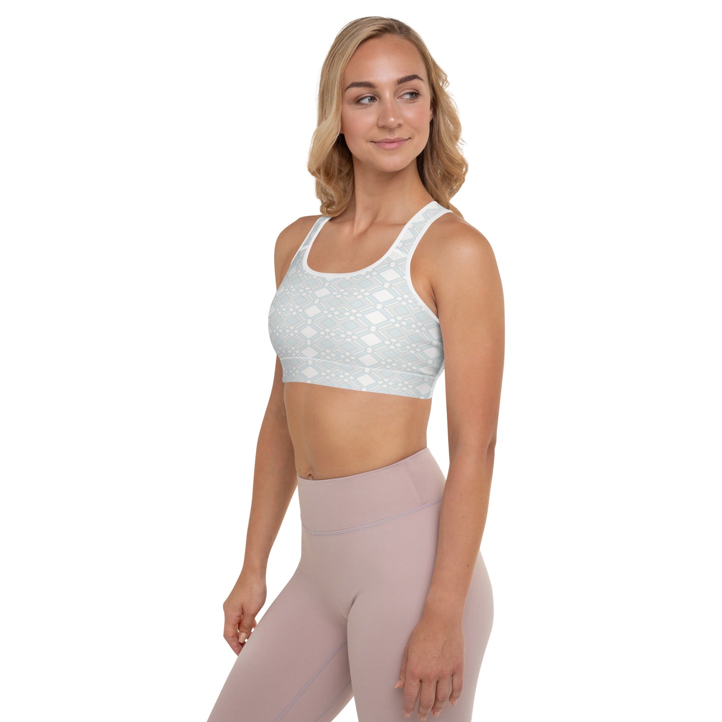 Cerulean Padded Sports Bra