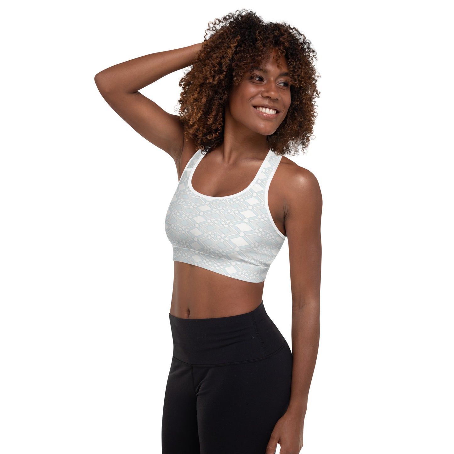Cerulean Padded Sports Bra