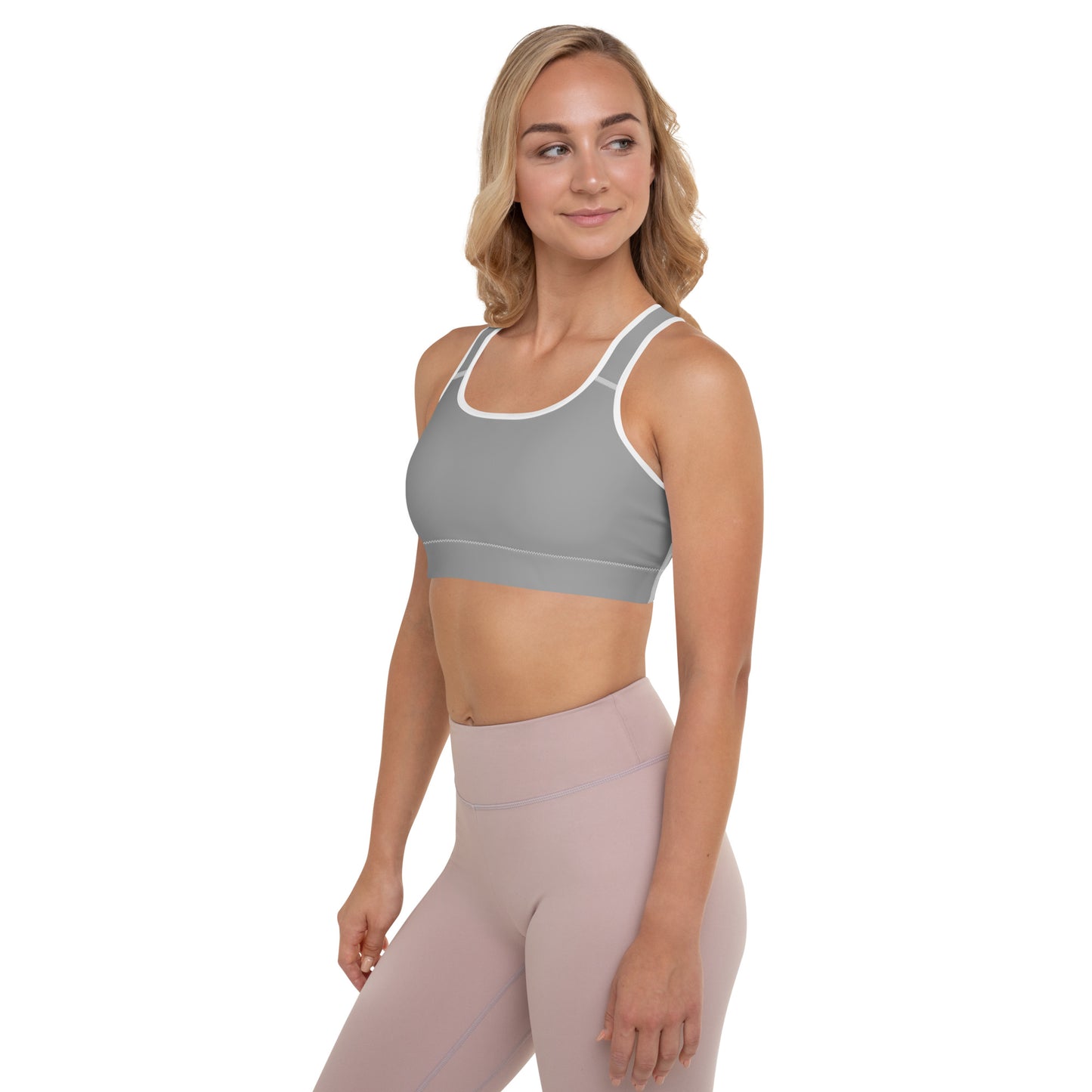 Diamond Smoke Padded Sports Bra