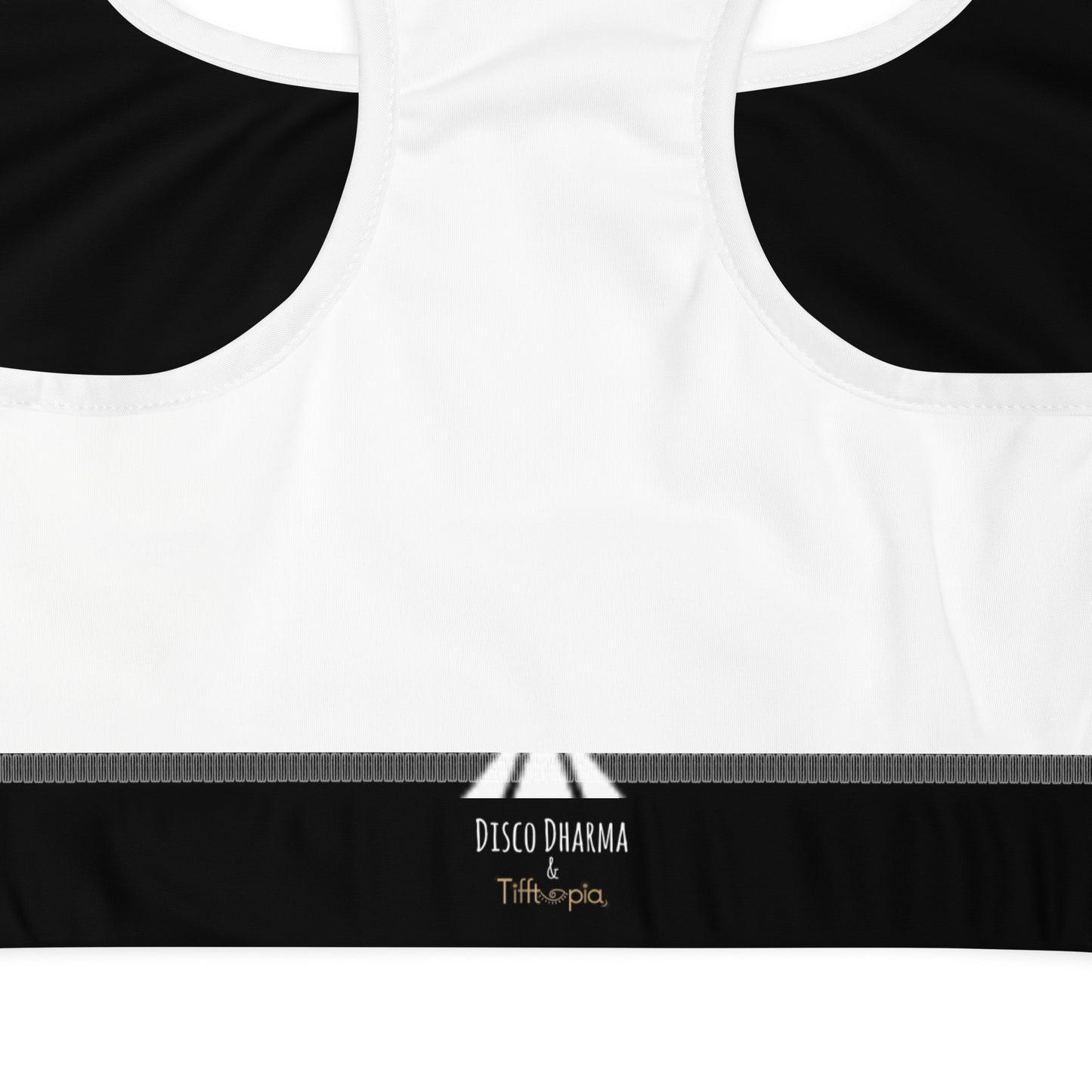 Diamond Blk Padded Sports Bra