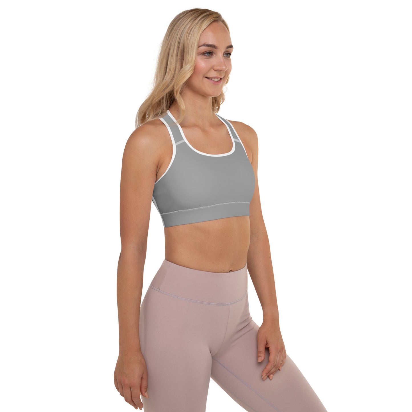 Diamond Smoke Padded Sports Bra