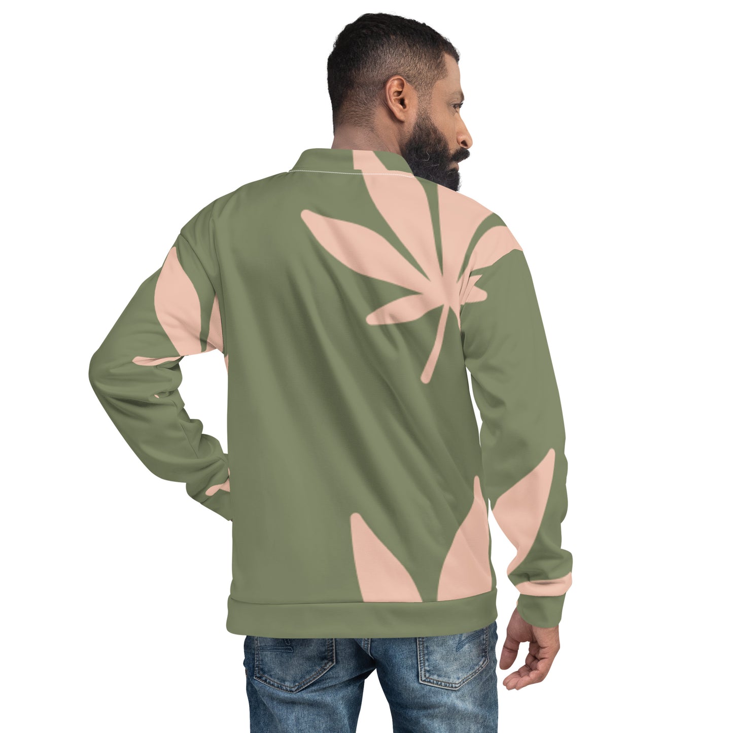 Maya Palm Bomber Jacket