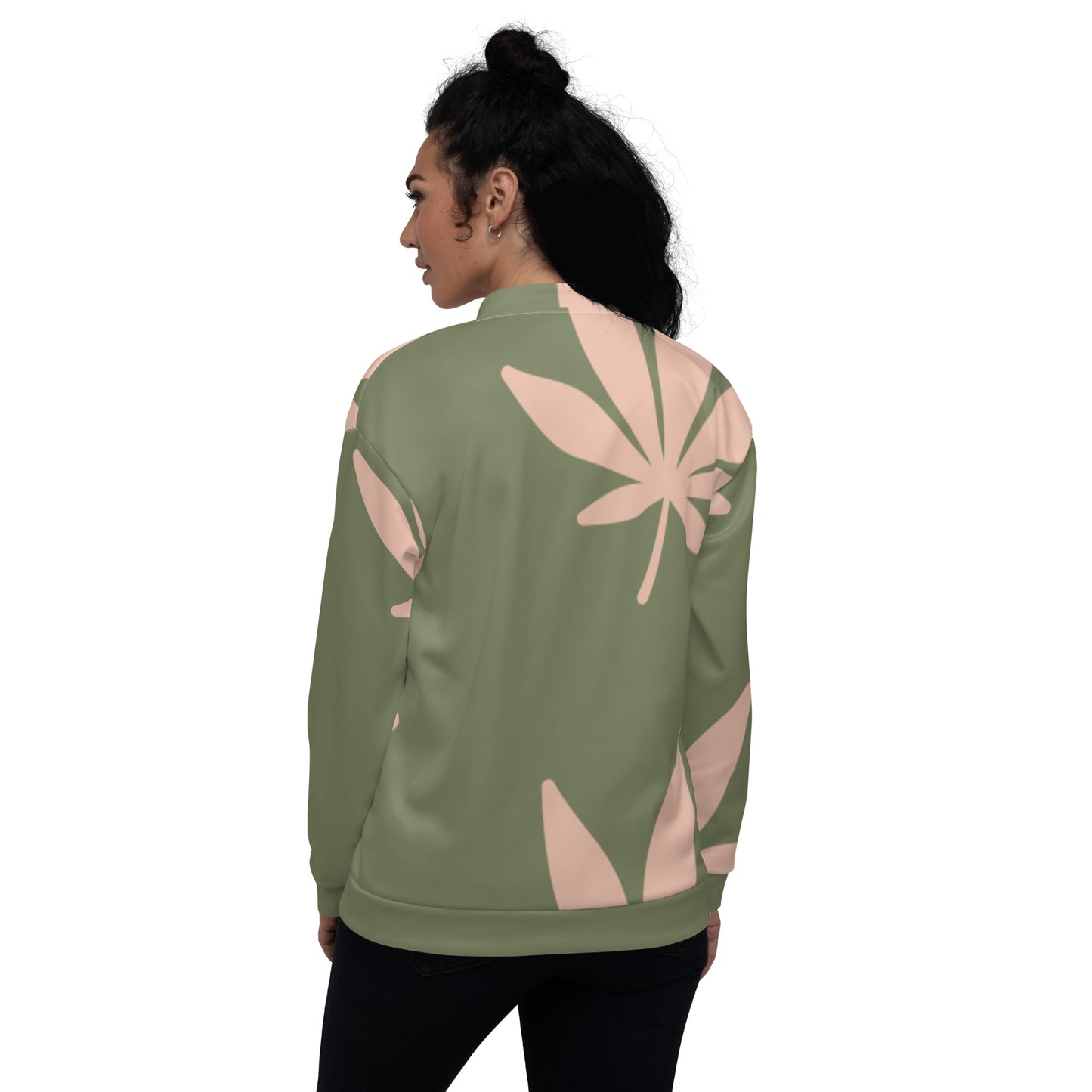 Maya Palm Bomber Jacket