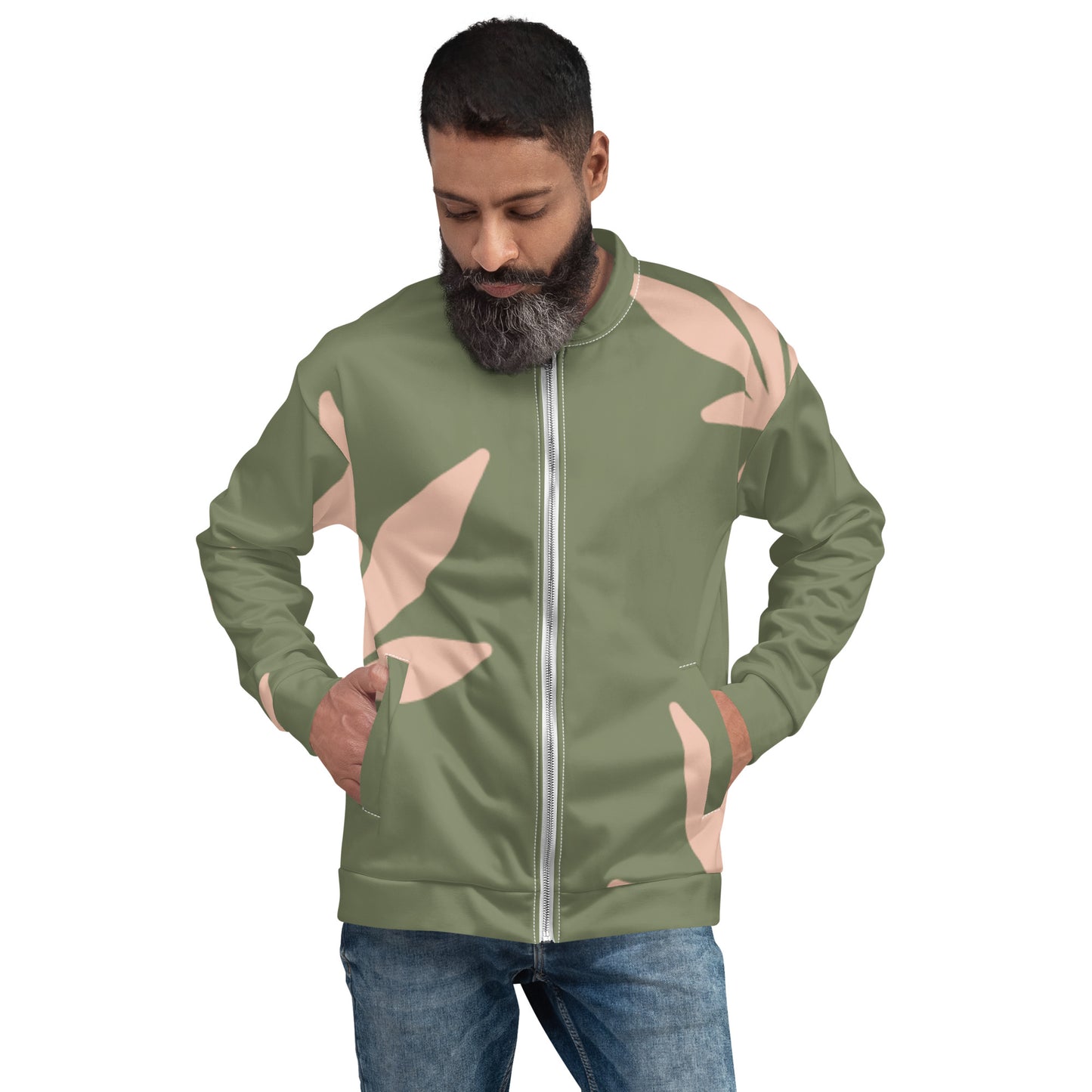 Maya Palm Bomber Jacket