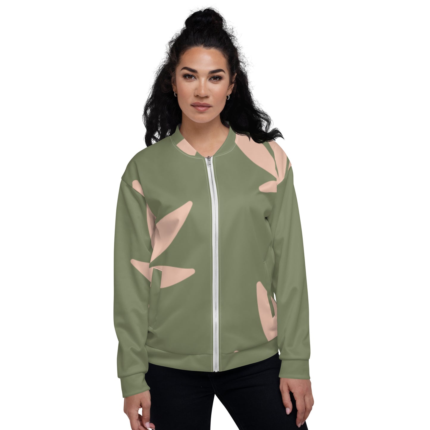 Maya Palm Bomber Jacket