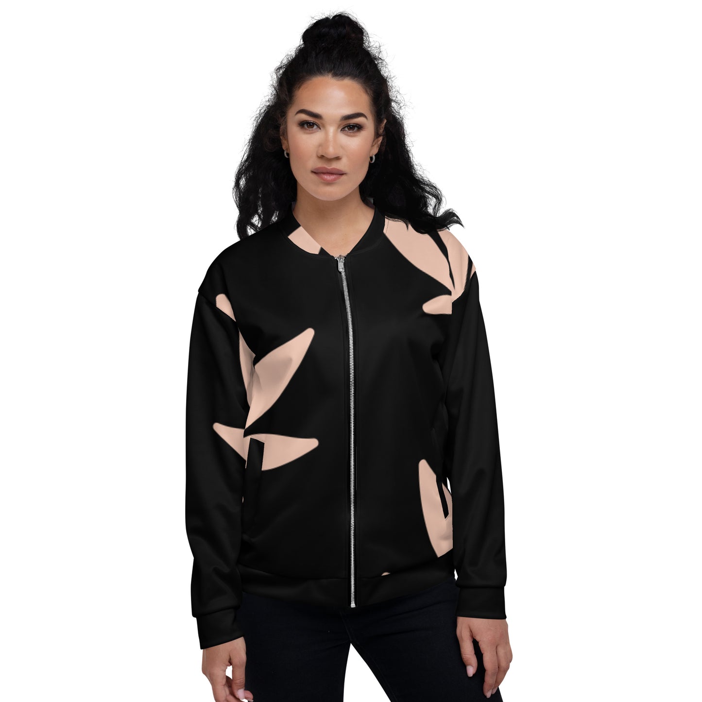 Maya Blk Bomber Jacket