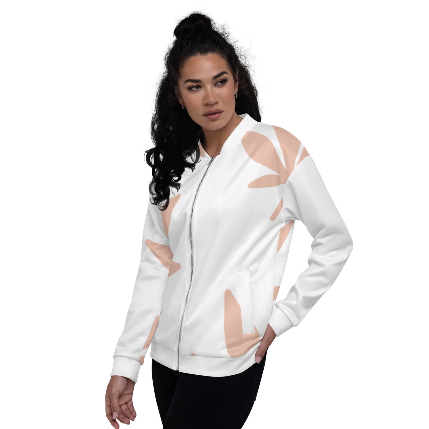 Maya Sand Bomber Jacket