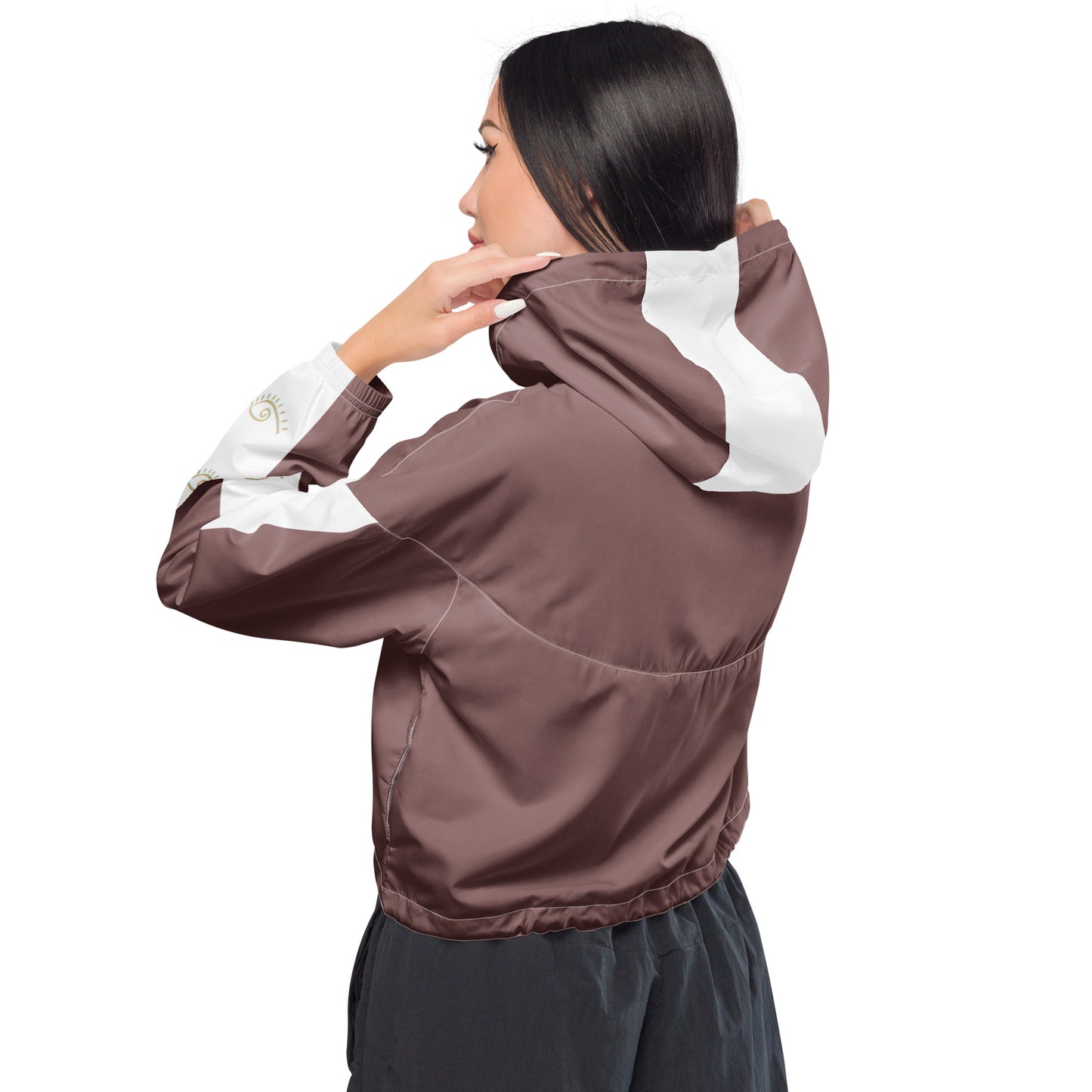 EOP Wood Women’s cropped windbreaker