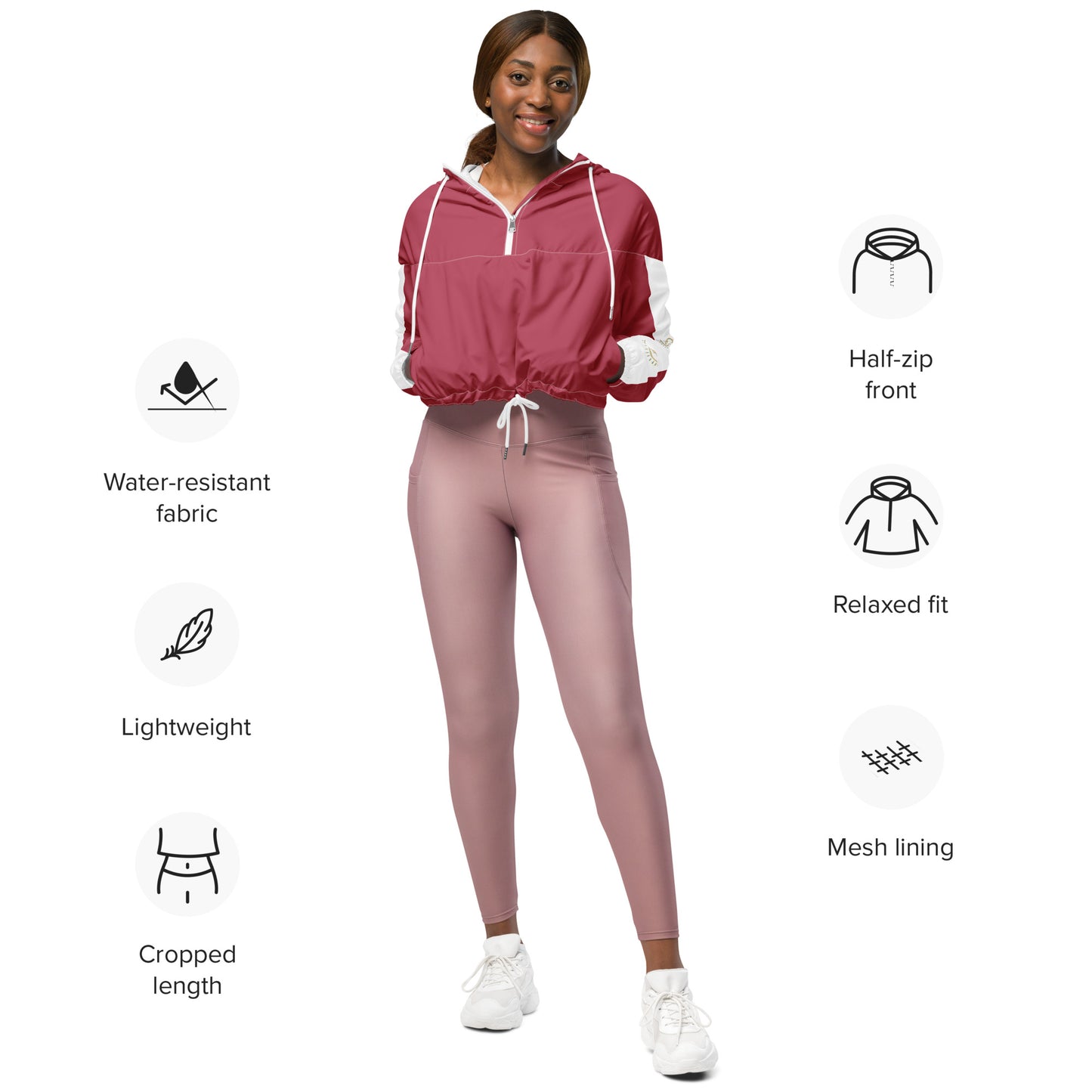 EOP Hippie Women’s cropped windbreaker