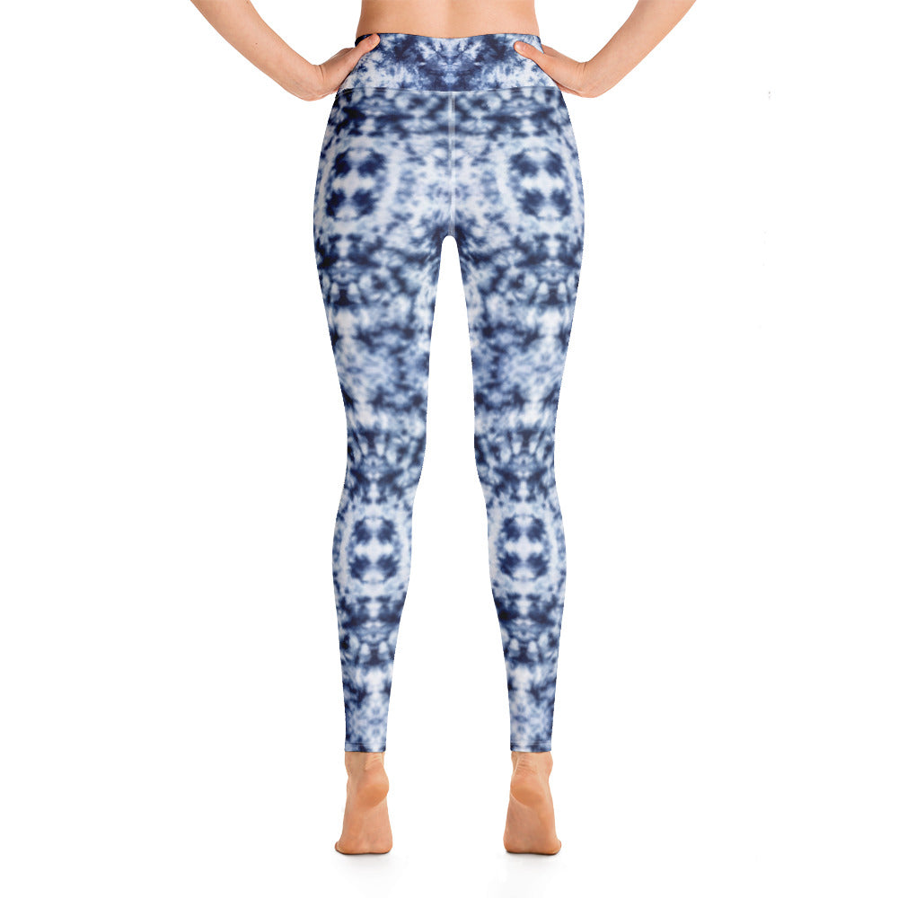 To Dye For Shibori Yoga Leggings