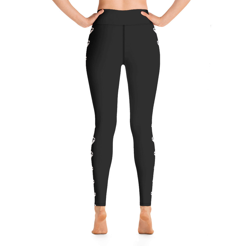 Diamond Blk Yoga Leggings