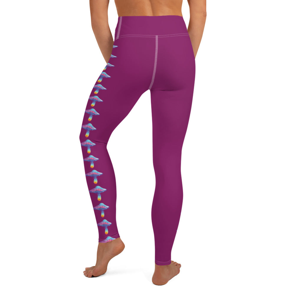 Shroomie Yoga Leggings