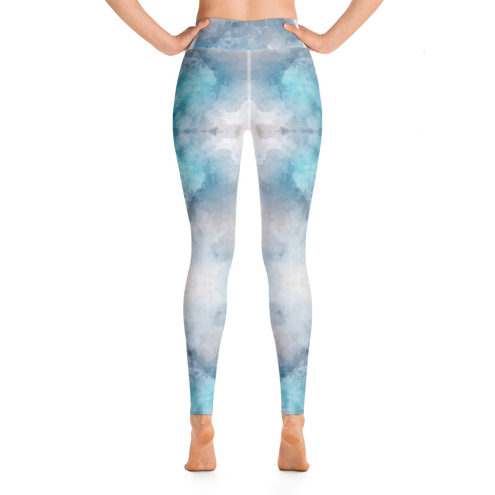 To Dye For Sky Yoga Leggings