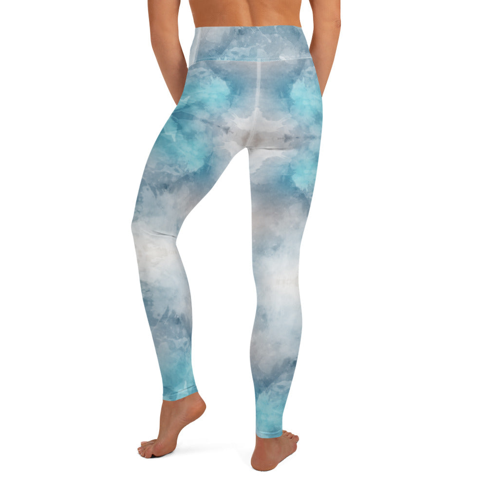 To Dye For Sky Yoga Leggings