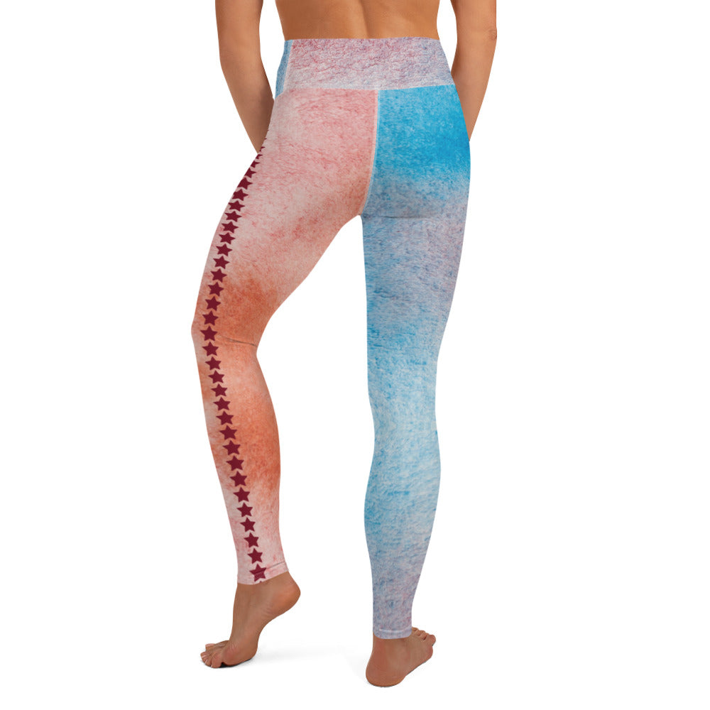 To Dye For America Yoga Leggings