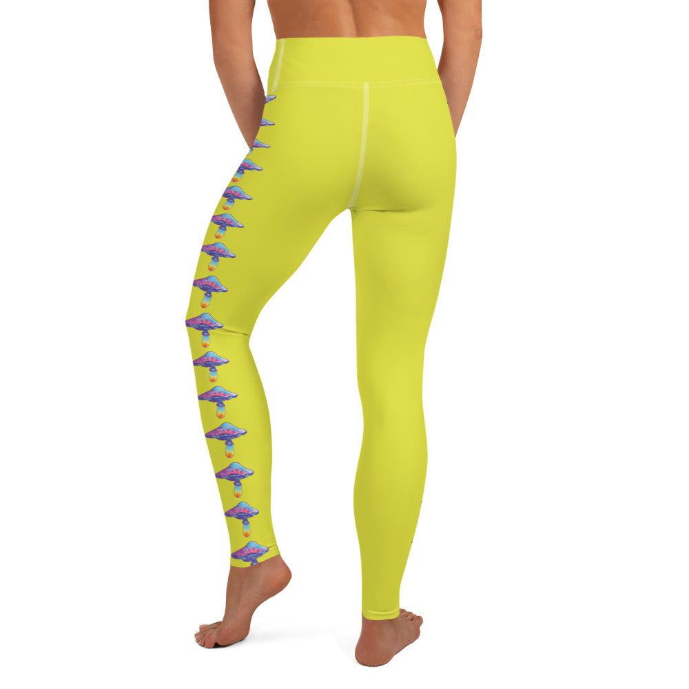 Tifftopia Shroomie Manipura Yoga Leggings