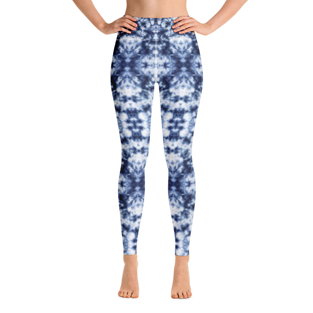 To Dye For Shibori Yoga Leggings