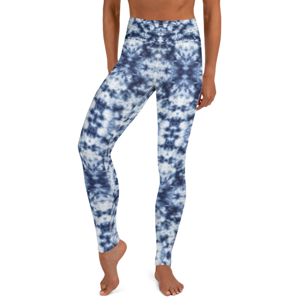 To Dye For Shibori Yoga Leggings