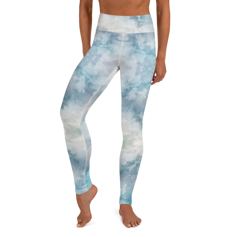 To Dye For Sky Yoga Leggings