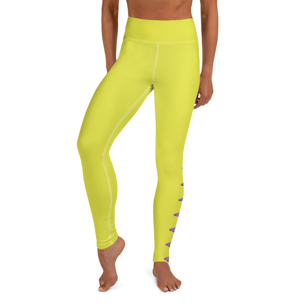 Tifftopia Shroomie Manipura Yoga Leggings