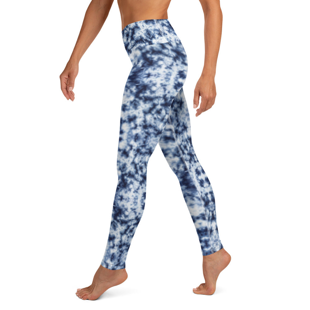 To Dye For Shibori Yoga Leggings
