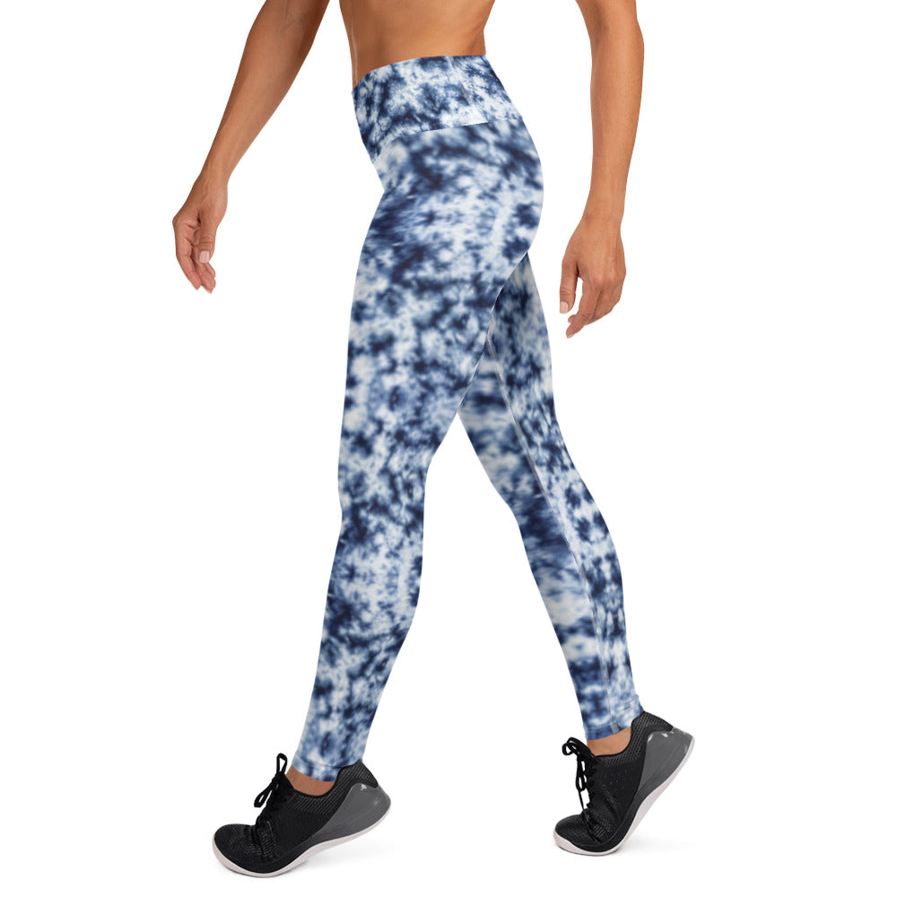 To Dye For Shibori Yoga Leggings