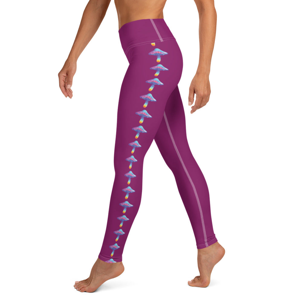 Shroomie Yoga Leggings