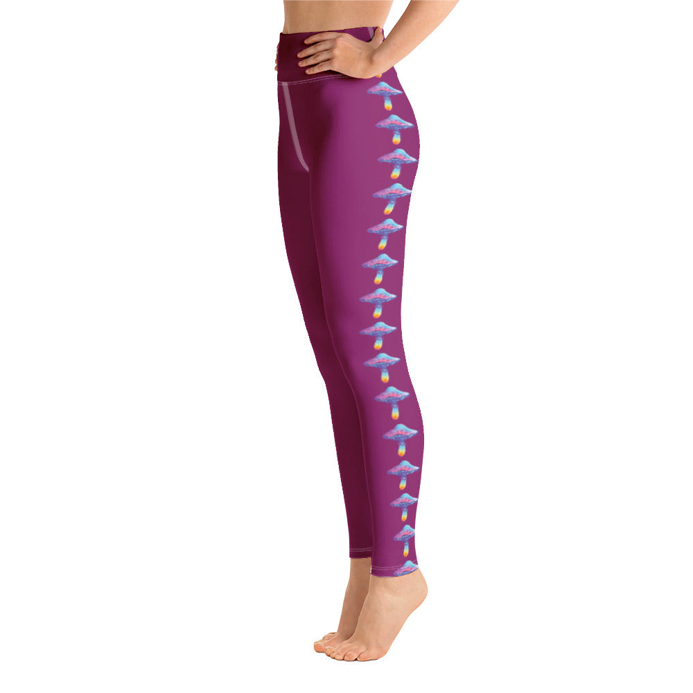 Shroomie Yoga Leggings