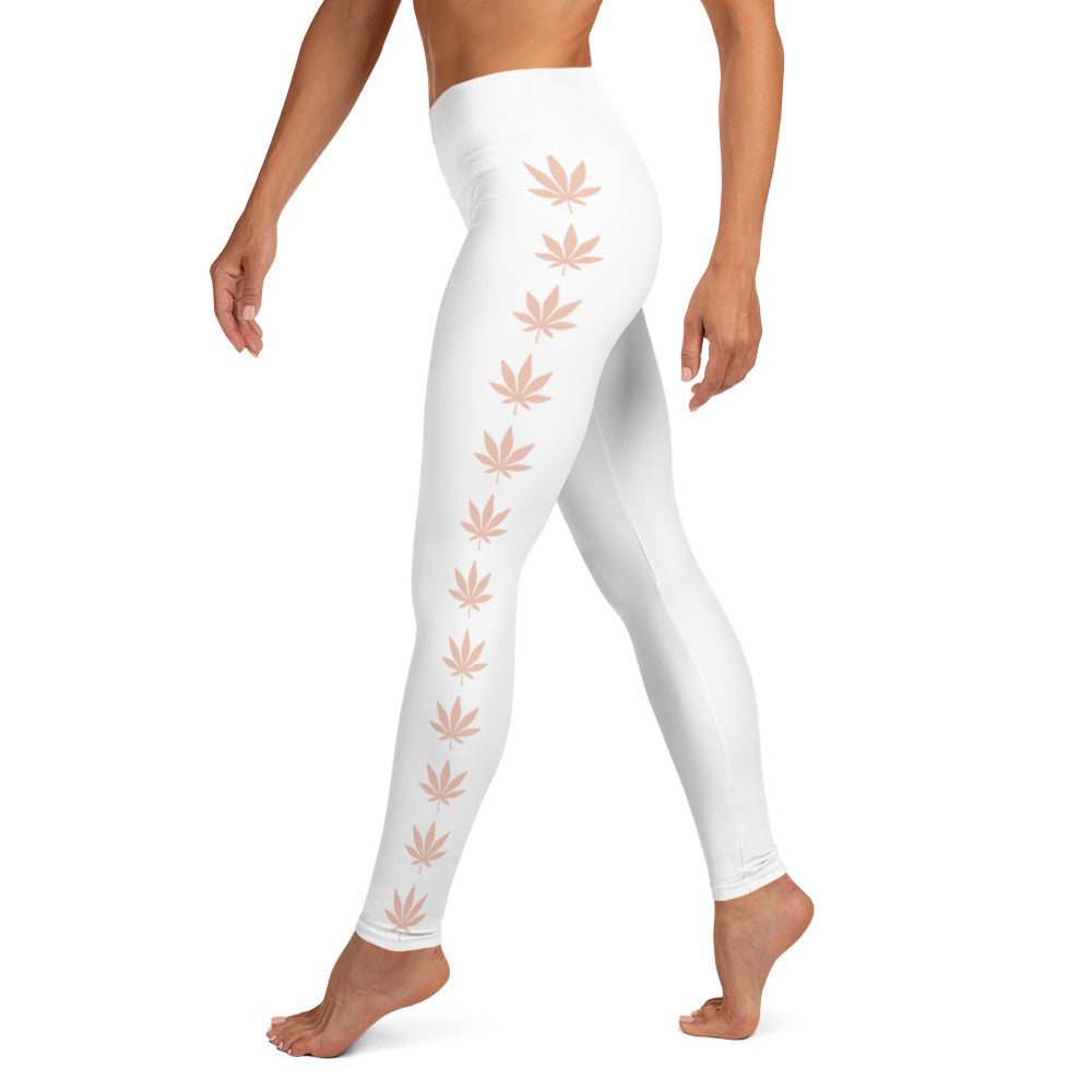 Tulum Wht Yoga Leggings