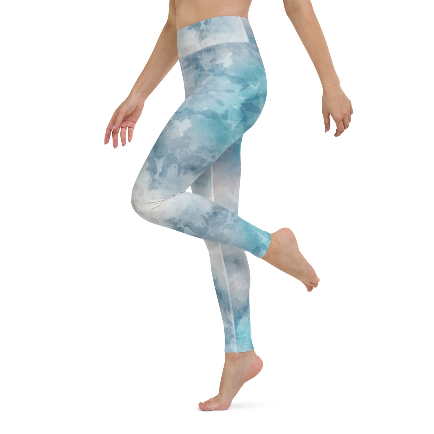 To Dye For Sky Yoga Leggings
