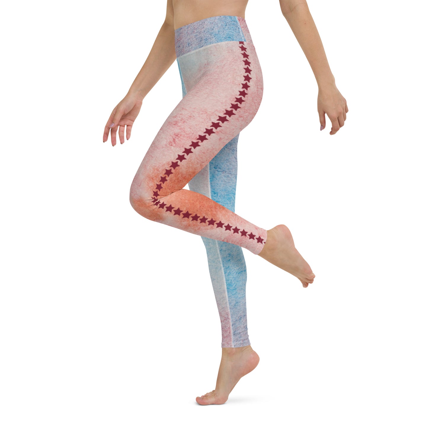 To Dye For America Yoga Leggings